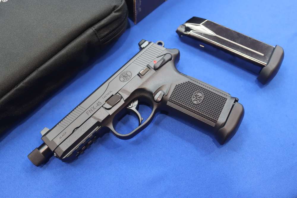 FNH FN FNX-45 TACTICAL OR Pistol 45ACP 15rd Threaded FNX45-T Night Sights-img-1