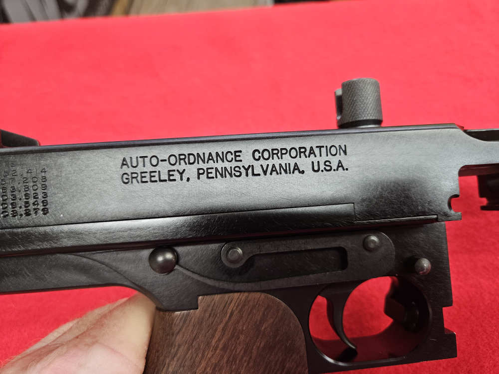 Auto Ordnance Thompson 1927A1 Pistol ( pre-owned) -img-7