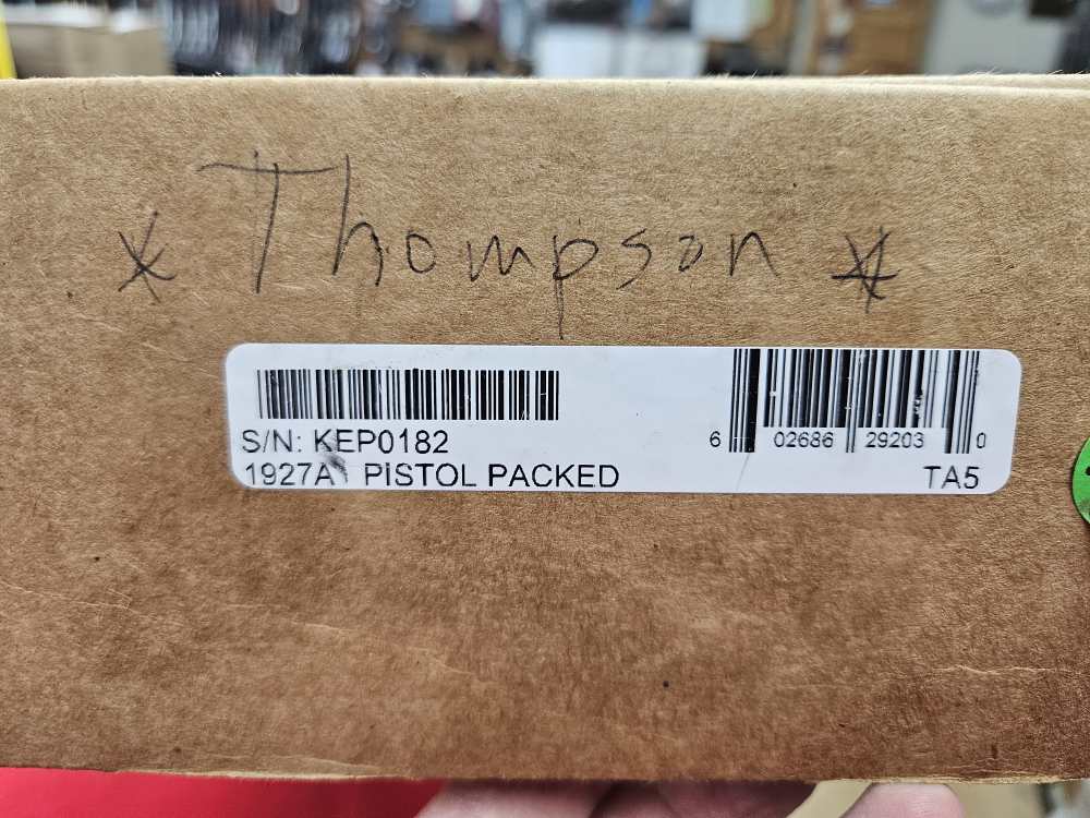 Auto Ordnance Thompson 1927A1 Pistol ( pre-owned) -img-8
