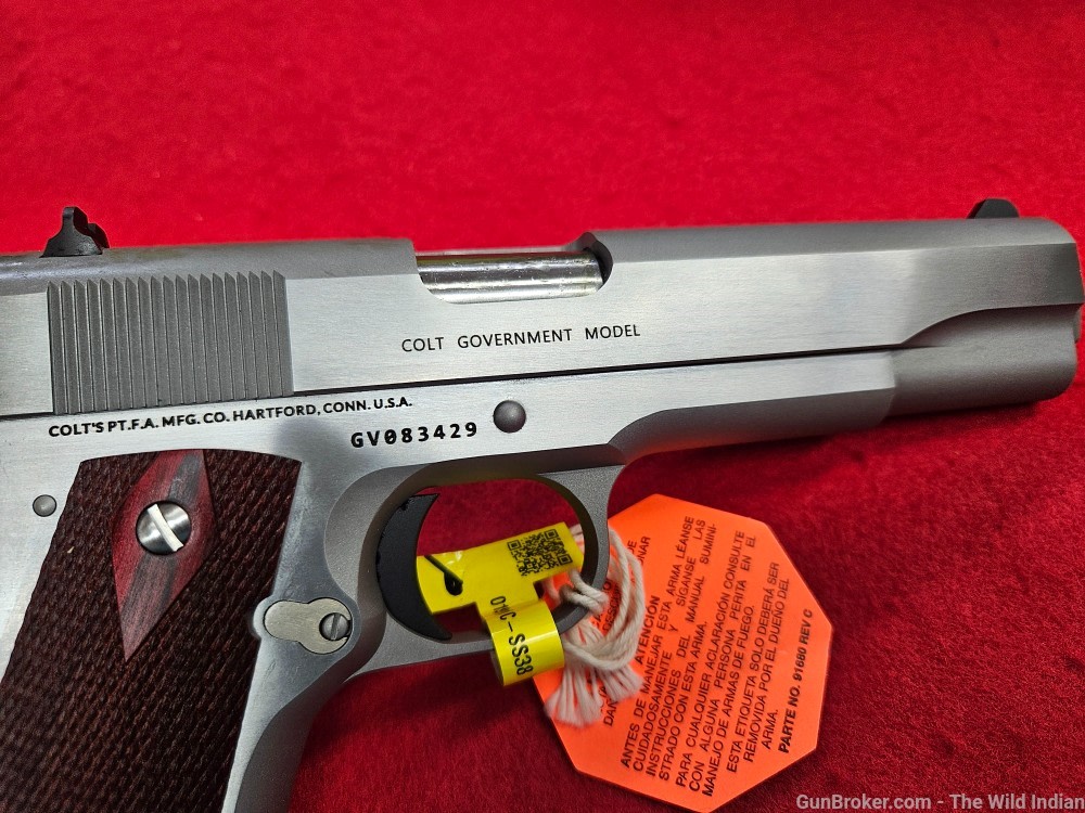 Colt's Manufacturing, Government Model, 1911 Classic, Semi-automatic, Metal-img-3