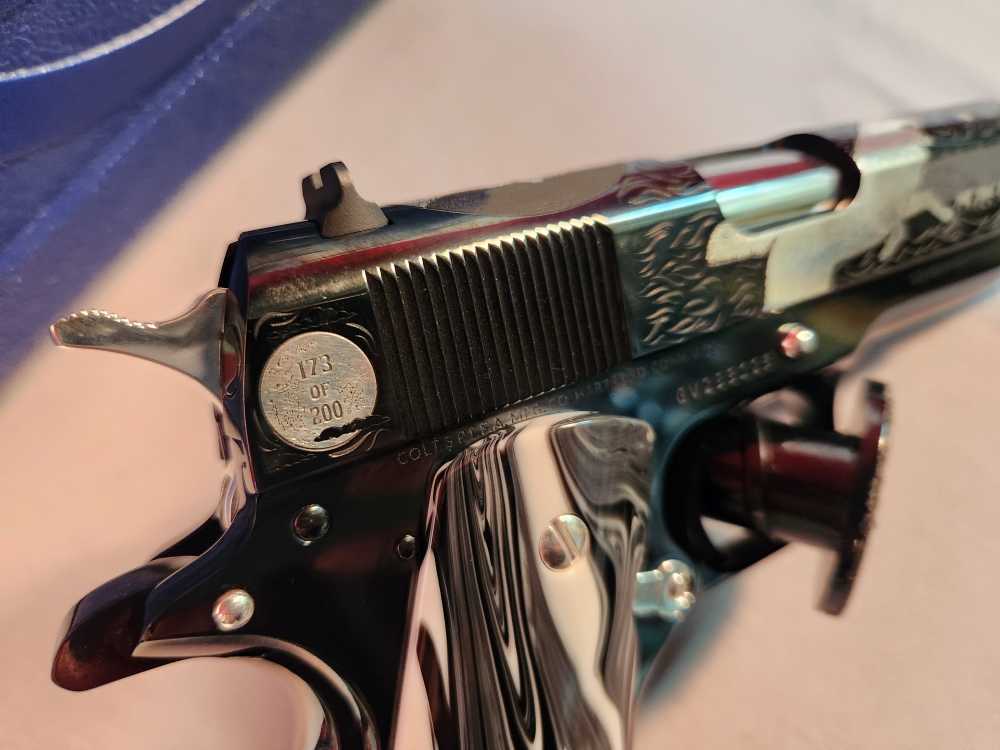 COLT SK 1911 SOLO LOBO 38SUPER 1 OF 200 NEW! NO CC FEES!-img-11