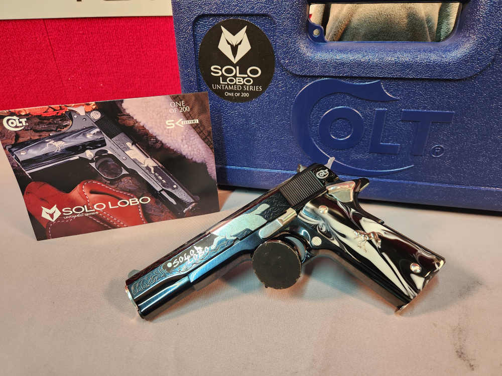 COLT SK 1911 SOLO LOBO 38SUPER 1 OF 200 NEW! NO CC FEES!-img-0