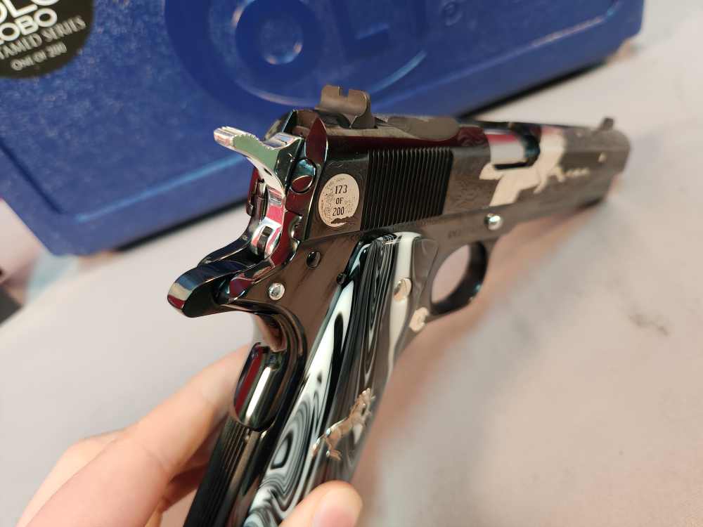 COLT SK 1911 SOLO LOBO 38SUPER 1 OF 200 NEW! NO CC FEES!-img-8