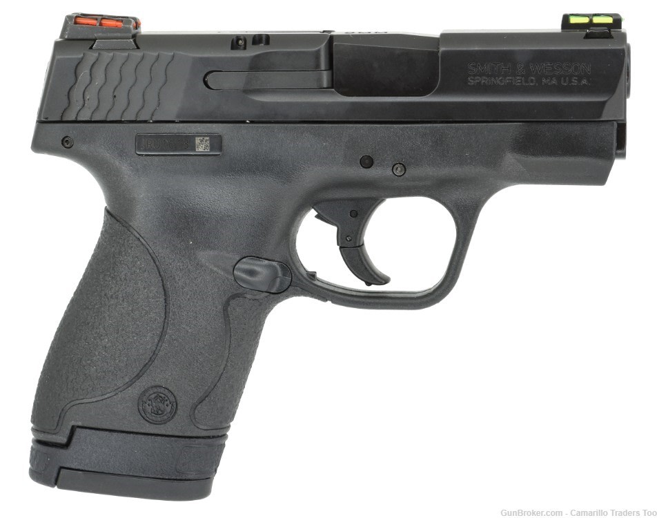 Smith & Wesson S&W 11905 M&P Shield 9mm Semi Auto Pistol HiVis Sights & Box-img-5