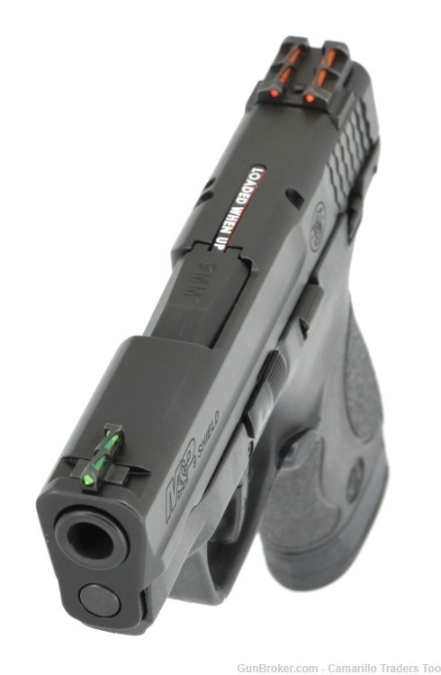 Smith & Wesson S&W 11905 M&P Shield 9mm Semi Auto Pistol HiVis Sights & Box-img-3