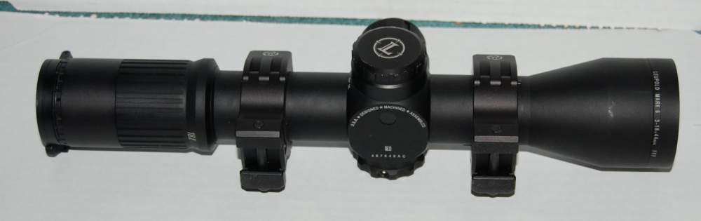 Leupold Mark 6 3-18x44mm Matte Rifle Scope FFP Mil Dot (Mk) Reticle & Rings-img-2