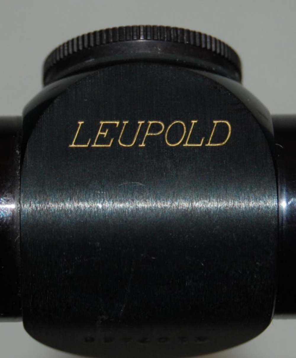 Leupold M8-4x Gloss Rifle Scope w/ Duplex Reticle & Rings 1979-img-2