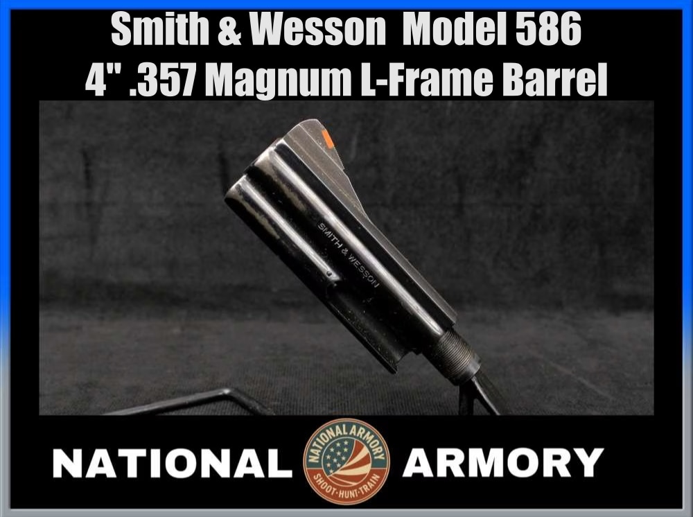 Smith & Wesson S&W Model 586 4" .357 L-Frame Barrel-img-0