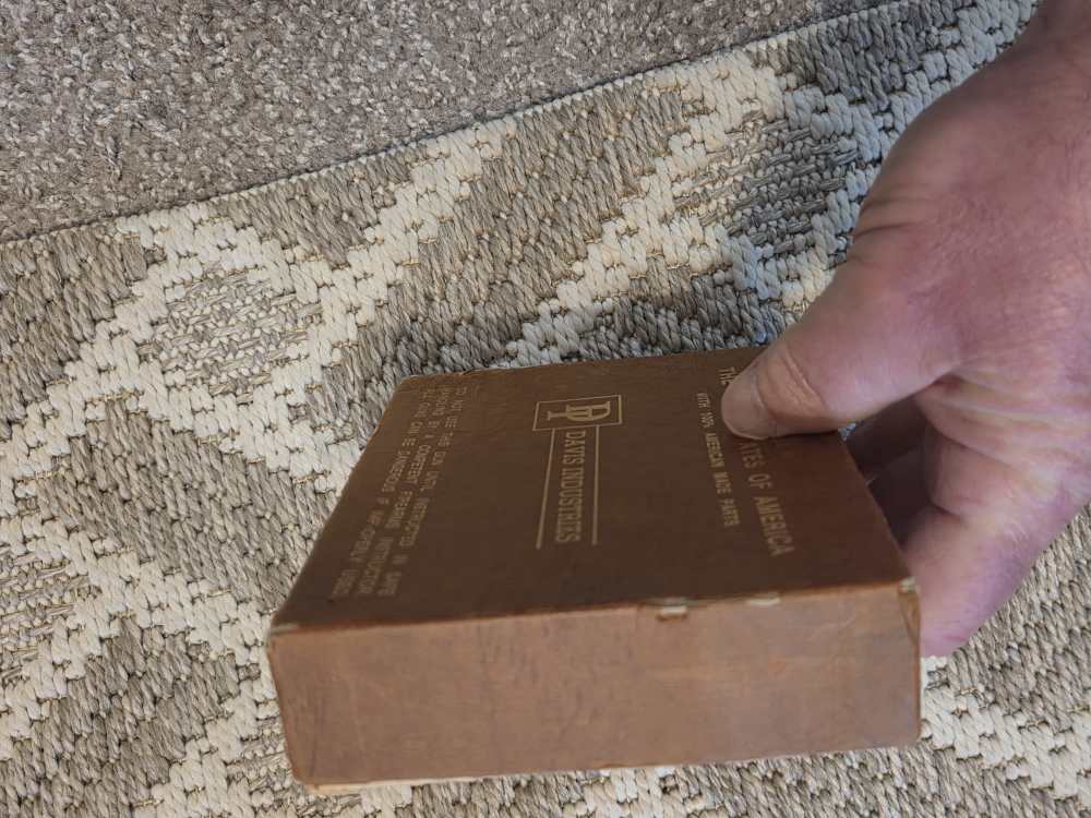 Davis 380 Black in Original Box with Papers -img-13