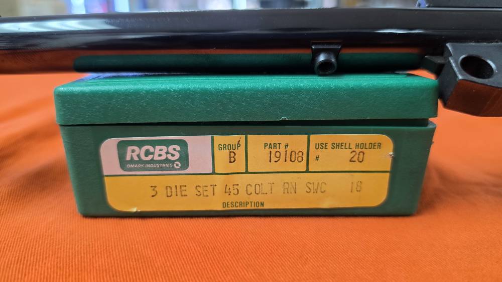 TC Contender 10" bull barrel, 45LC/410, RCBS 45LC Dies, Choke wrench-img-1