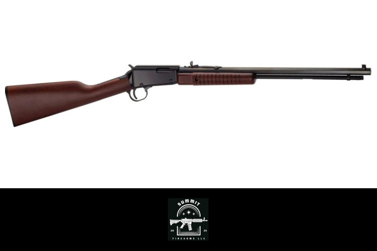 Henry Pump Action Octagon .22 LR Rifle, 20" Walnut-img-0