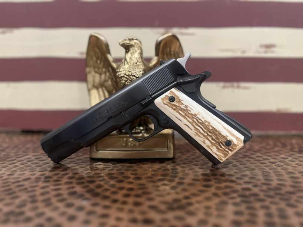 Colt MK IV SERIES 80 GOVERNMENT 1911 45 Excellent condition Stag grips-img-0