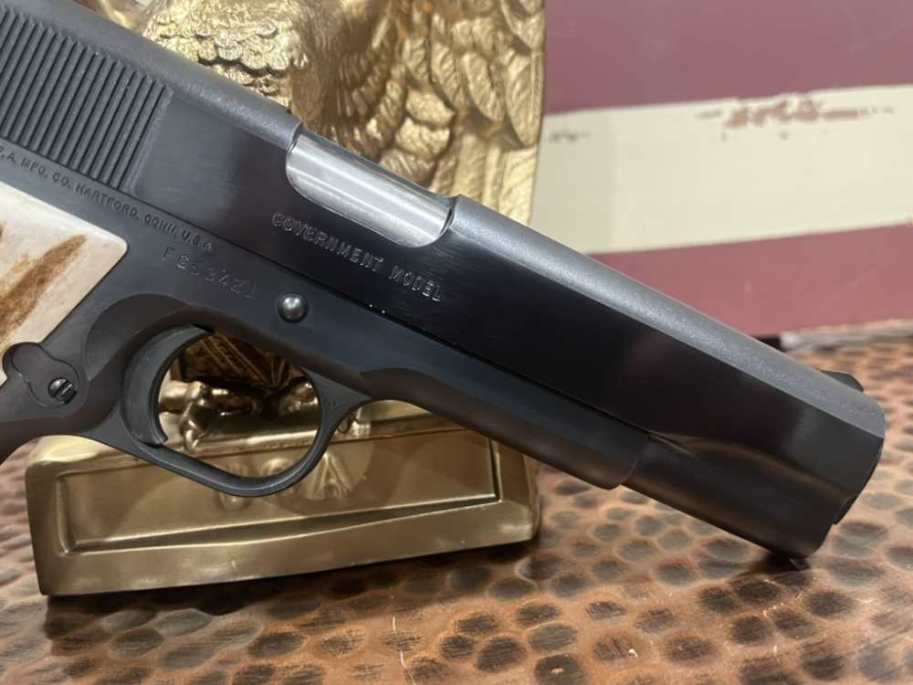 Colt MK IV SERIES 80 GOVERNMENT 1911 45 Excellent condition Stag grips-img-9