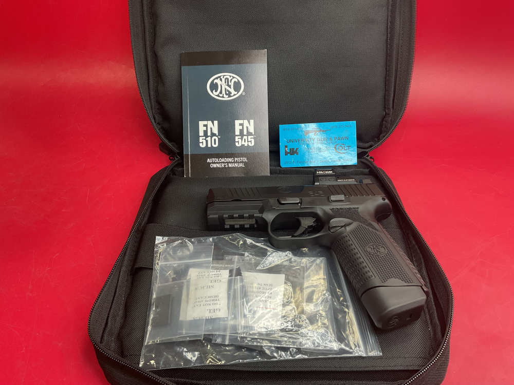FN 545 MRD Holosun 407c Black 45 ACP 4.1” 2-15Rd Mags-img-28
