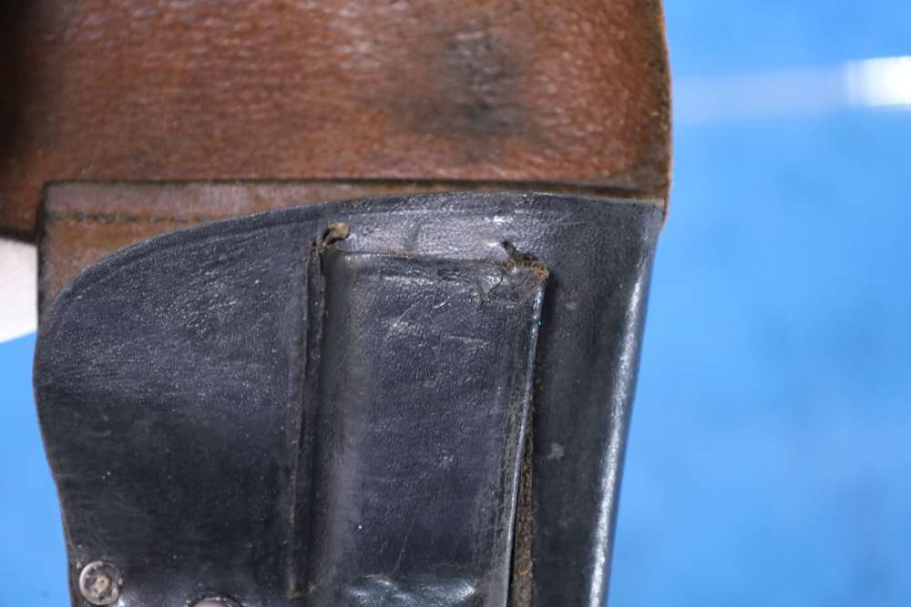 Leather Flap Holster For Walther PP & Similar missing Belt Loop-img-26
