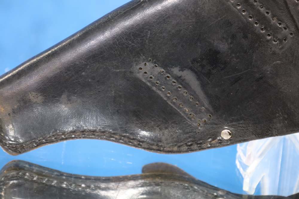 Leather Flap Holster For Walther PP & Similar missing Belt Loop-img-13