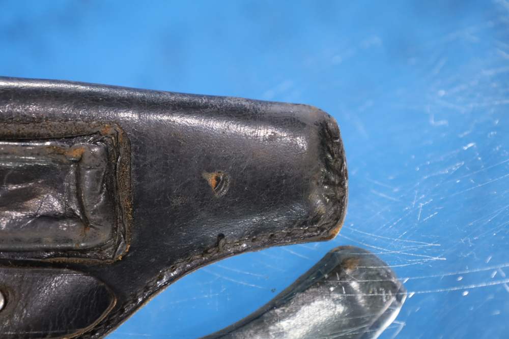 Leather Flap Holster For Walther PP & Similar missing Belt Loop-img-4