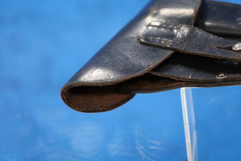 Leather Flap Holster For Walther PP & Similar missing Belt Loop-img-22