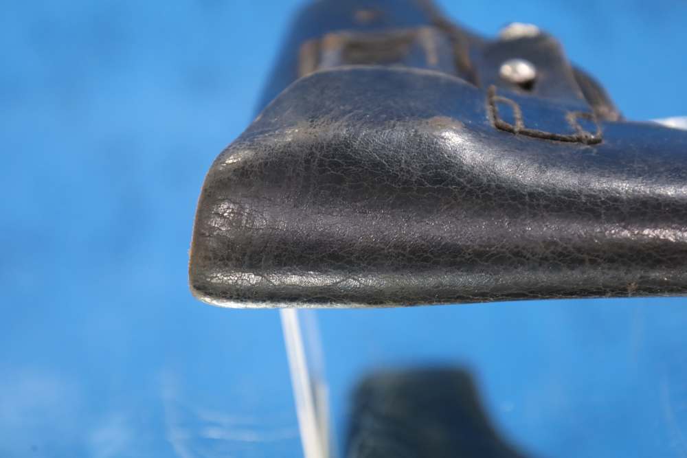 Leather Flap Holster For Walther PP & Similar missing Belt Loop-img-24