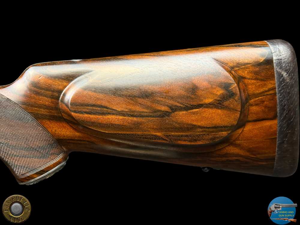 GRAVEX 450 NE DELUXE DOUBLE RIFLE - BOLSTERED H&H SIDELOCK ACTION - BULINO-img-3