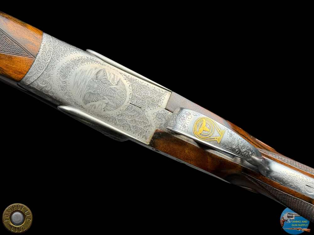 GRAVEX 450 NE DELUXE DOUBLE RIFLE - BOLSTERED H&H SIDELOCK ACTION - BULINO-img-48
