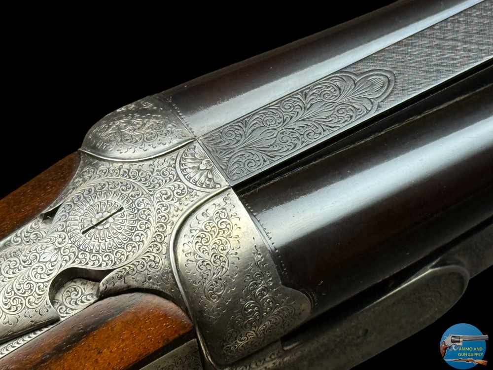 GRAVEX 450 NE DELUXE DOUBLE RIFLE - BOLSTERED H&H SIDELOCK ACTION - BULINO-img-45