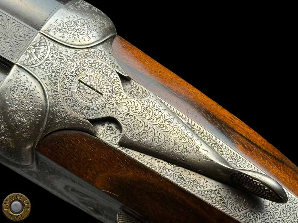 GRAVEX 450 NE DELUXE DOUBLE RIFLE - BOLSTERED H&H SIDELOCK ACTION - BULINO-img-39