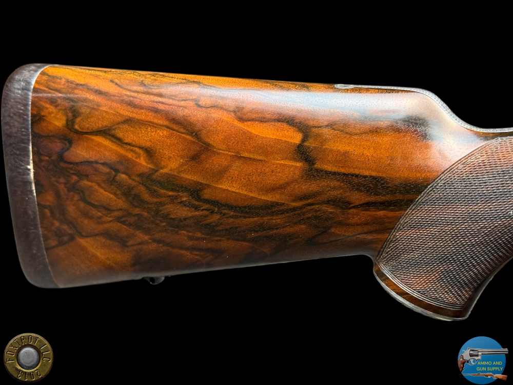 GRAVEX 450 NE DELUXE DOUBLE RIFLE - BOLSTERED H&H SIDELOCK ACTION - BULINO-img-4