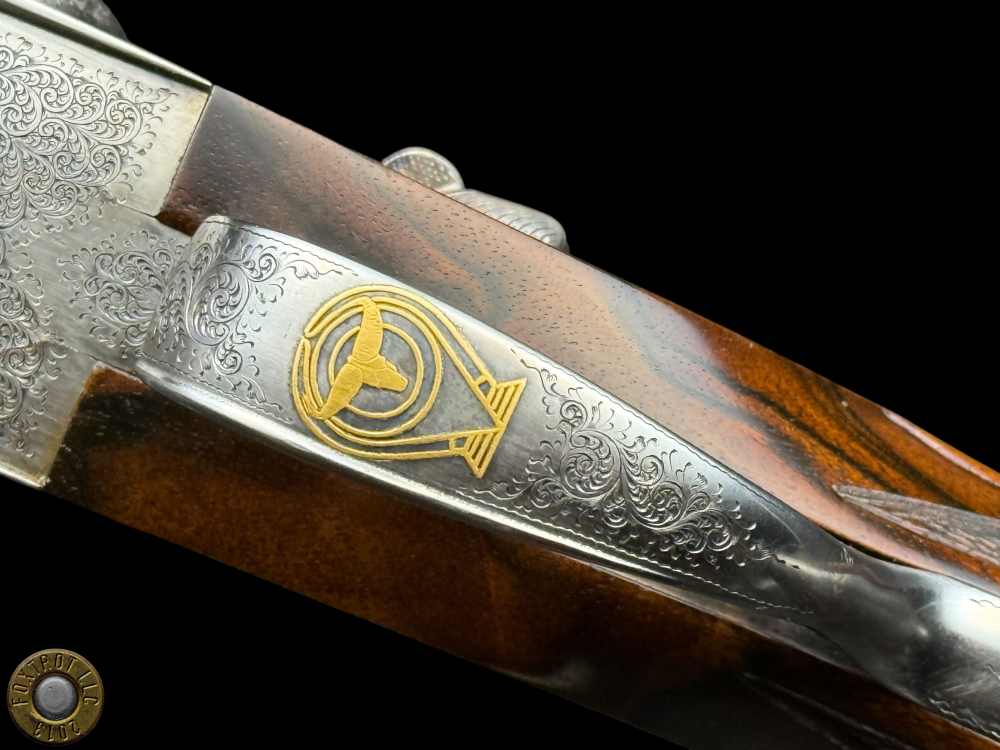 GRAVEX 450 NE DELUXE DOUBLE RIFLE - BOLSTERED H&H SIDELOCK ACTION - BULINO-img-38