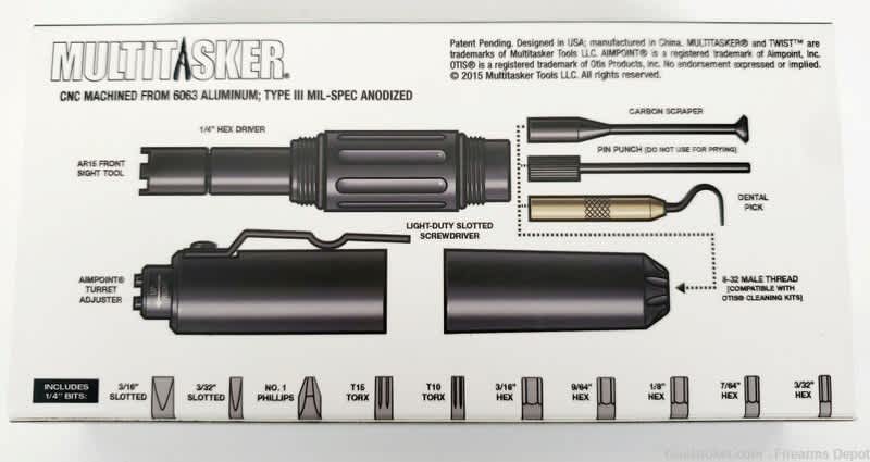  B&T offering: Multitasker Twist Pen tool kit (GRAY) . APC SPC TP9 APR KH9 -img-0