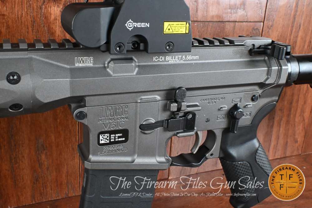 LWRC IC-DI M6IC 5.56mm Nato AR15, Eotech Sight, IR Laser, Custom Build-img-14
