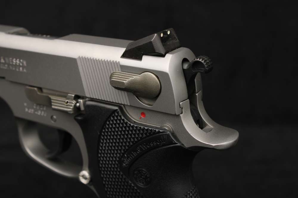 1992 Smith & Wesson 4566 Third Gen .45 ACP Stainless DA/SA S&W Duty Pistol-img-22