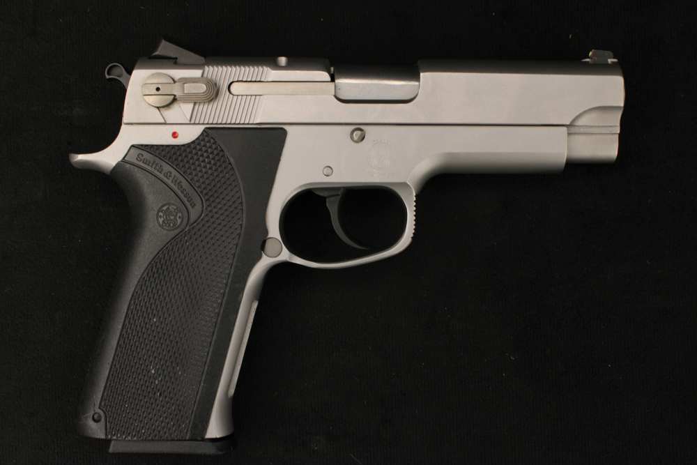 1992 Smith & Wesson 4566 Third Gen .45 ACP Stainless DA/SA S&W Duty Pistol-img-5