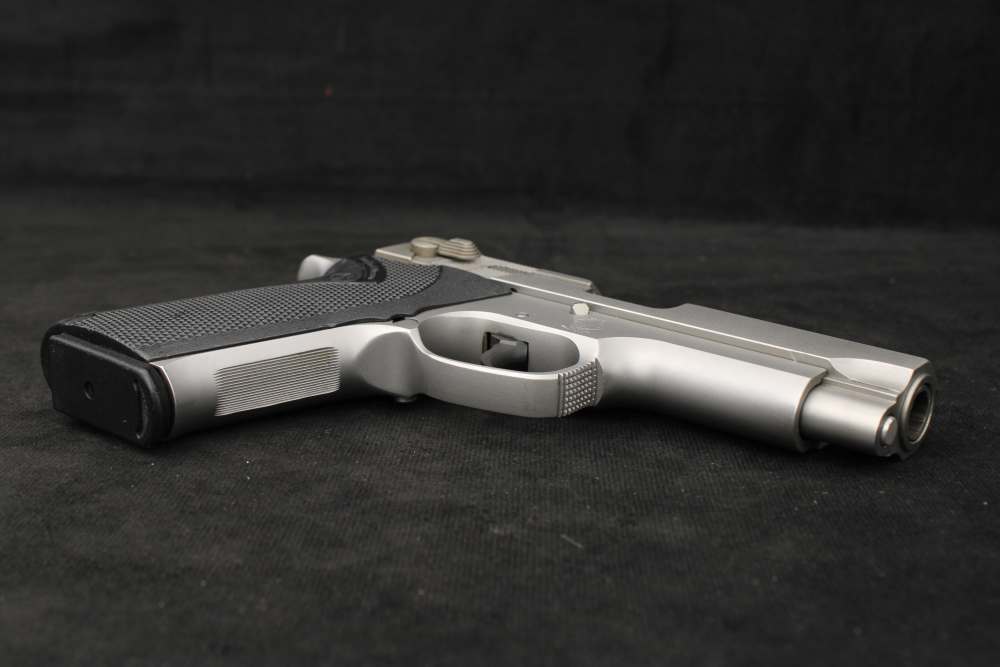 1992 Smith & Wesson 4566 Third Gen .45 ACP Stainless DA/SA S&W Duty Pistol-img-9