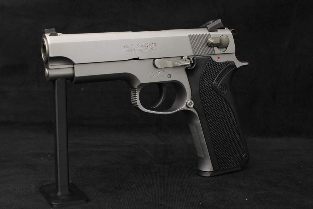 1992 Smith & Wesson 4566 Third Gen .45 ACP Stainless DA/SA S&W Duty Pistol-img-20