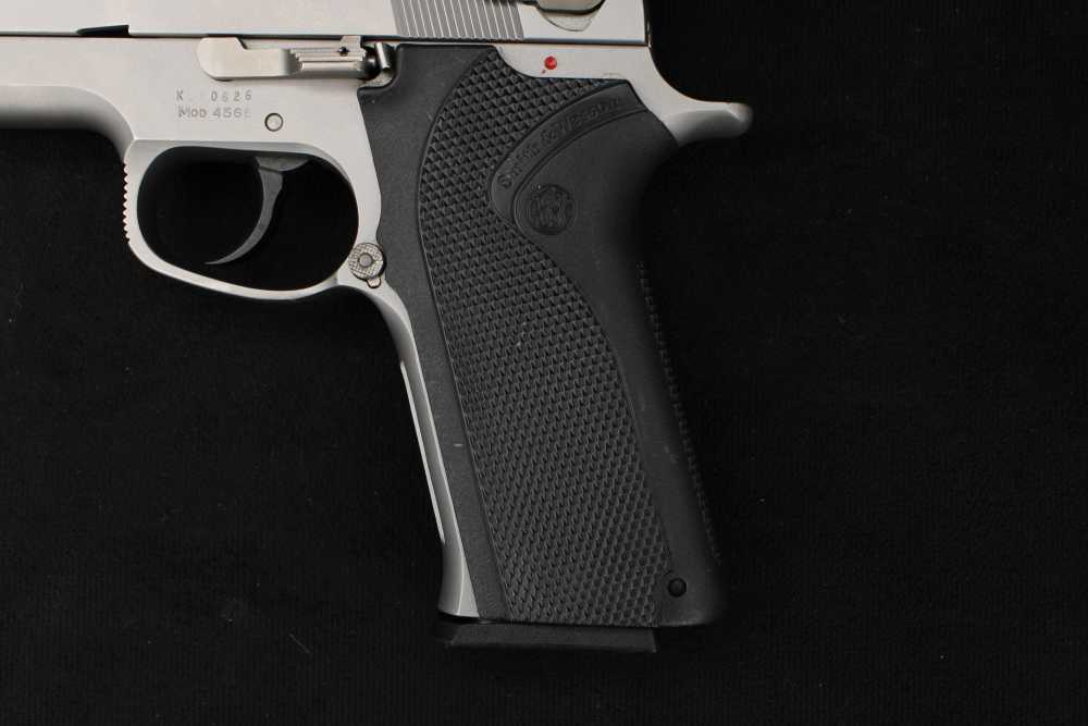 1992 Smith & Wesson 4566 Third Gen .45 ACP Stainless DA/SA S&W Duty Pistol-img-2