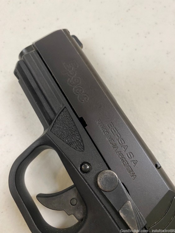Bersa BP9cc 9mm semi auto pistol *with case-img-6