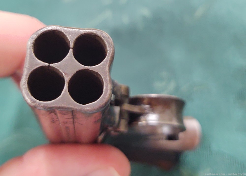 Remington-Elliot Ring Trigger .32 Deringer Pepperbox -img-11