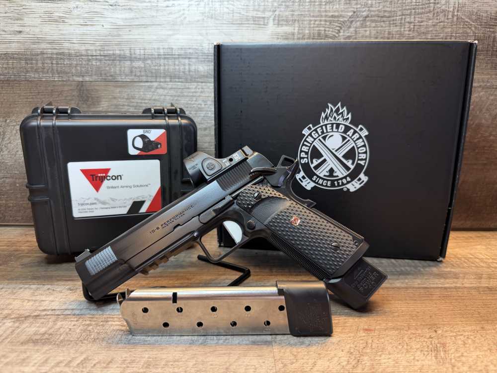 Springfield 10-8 Performance Master Class 1911 .45ACP + Trijicon SRO -img-0