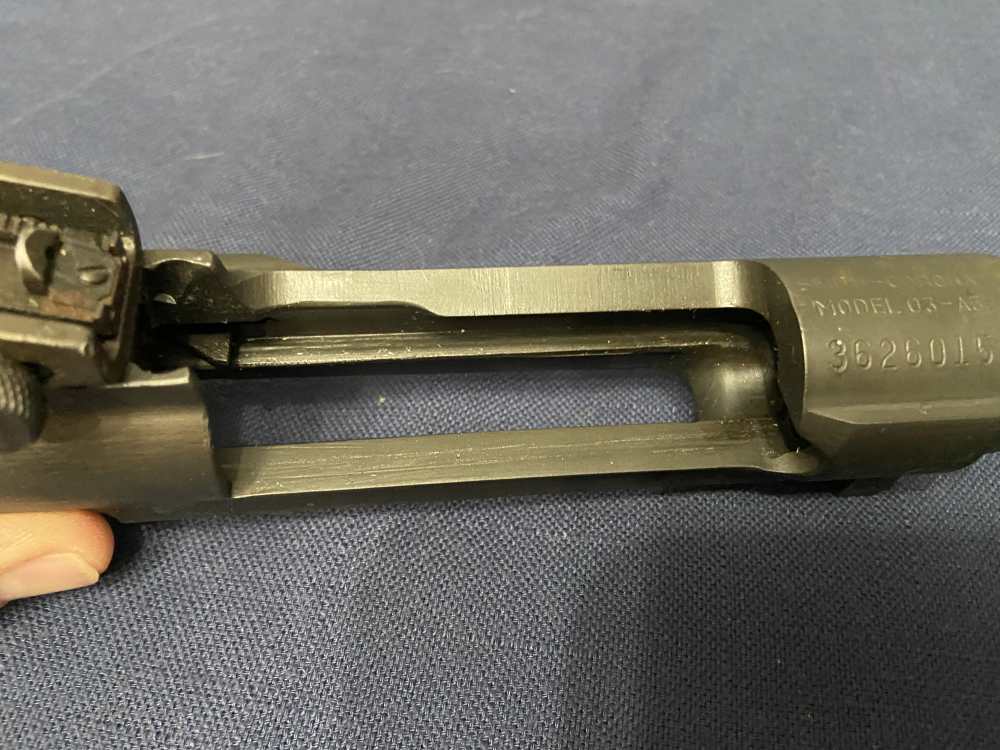 SMITH-CORONA 1903a3 Rifle Receiver Recovered Drill Rifle RESTORE/REPAIR-img-16