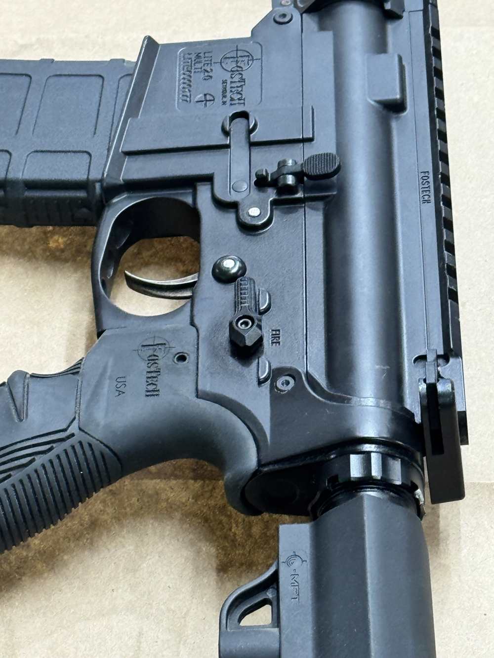 Fostech Lite 2.0 AR15 Semi Automatic Rifle 5.56 NATO 16" barrel -img-6