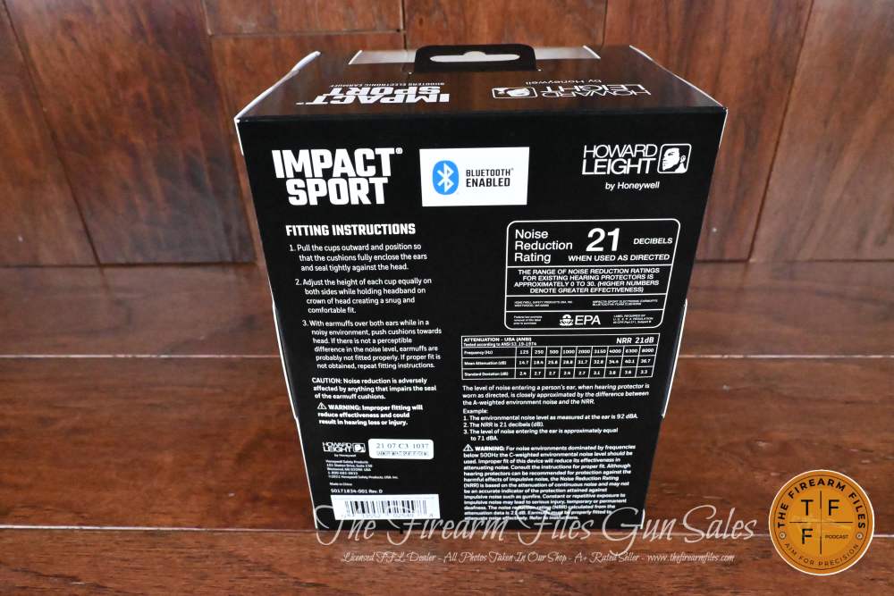 Howard Leight Impact Sport Bluetooth Hearing Protection, FDE, NEW-img-1