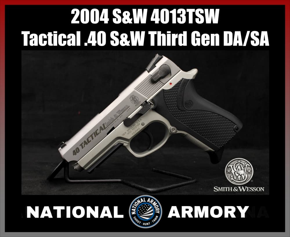 2004 Smith & Wesson 4013TSW Tactical .40 S&W Third Gen -img-0
