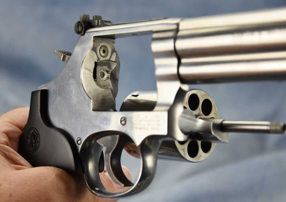 S&W Smith & Wesson Model 686-6 .357 magnum 5" Stainless Barrel-img-18
