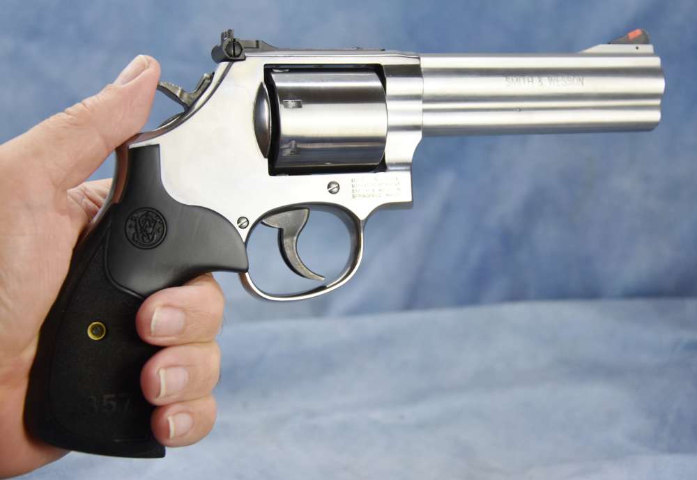 S&W Smith & Wesson Model 686-6 .357 magnum 5" Stainless Barrel-img-16