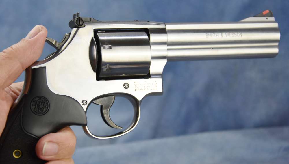 S&W Smith & Wesson Model 686-6 .357 magnum 5" Stainless Barrel-img-2