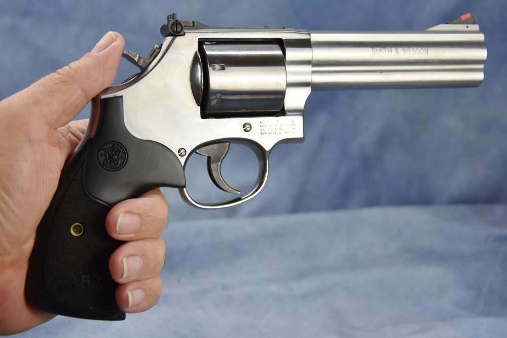 S&W Smith & Wesson Model 686-6 .357 magnum 5" Stainless Barrel-img-22