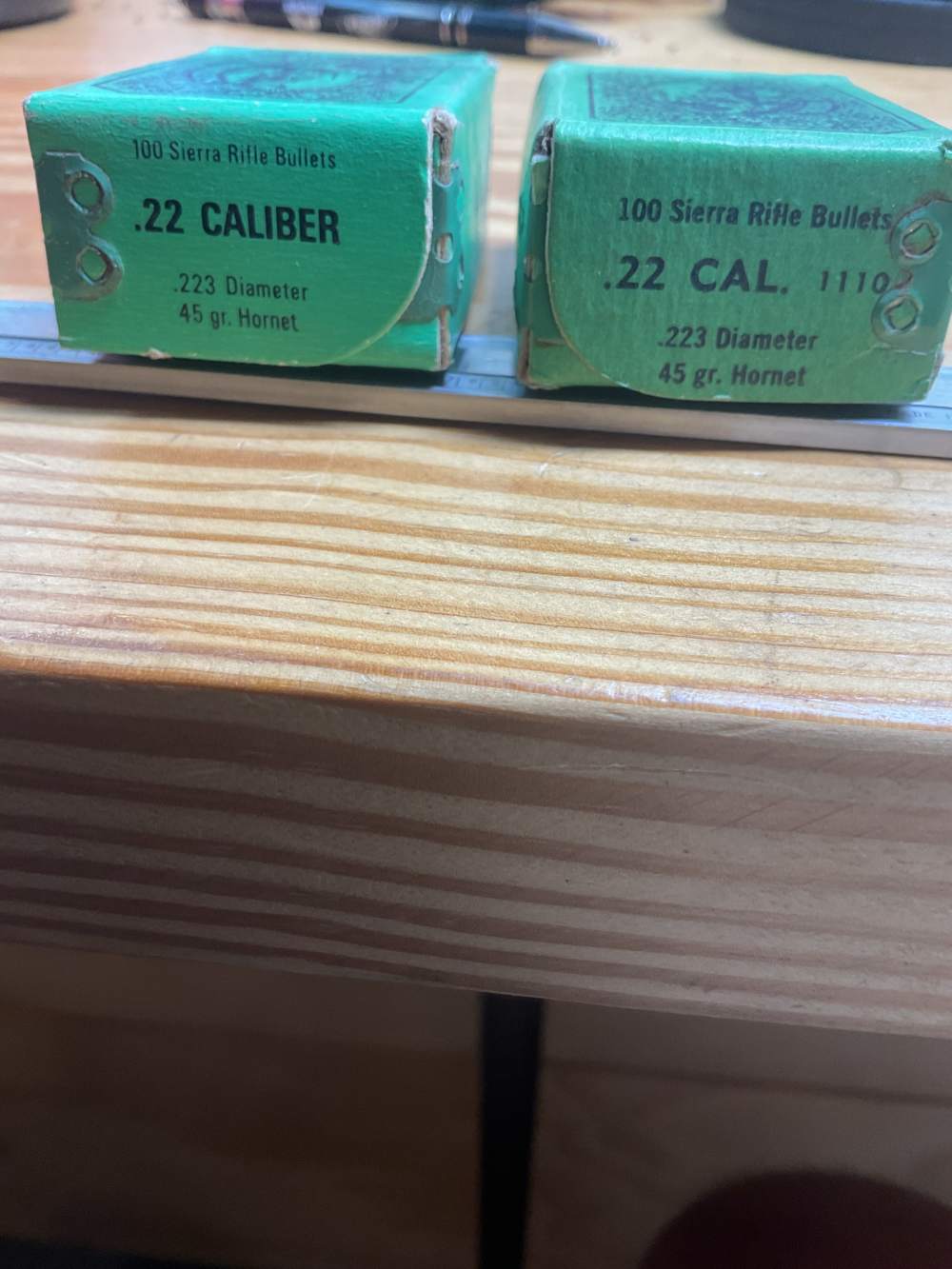 Sierra 22 cal 45 gr Hornet bullets 2 boxes 200 .2230-img-1