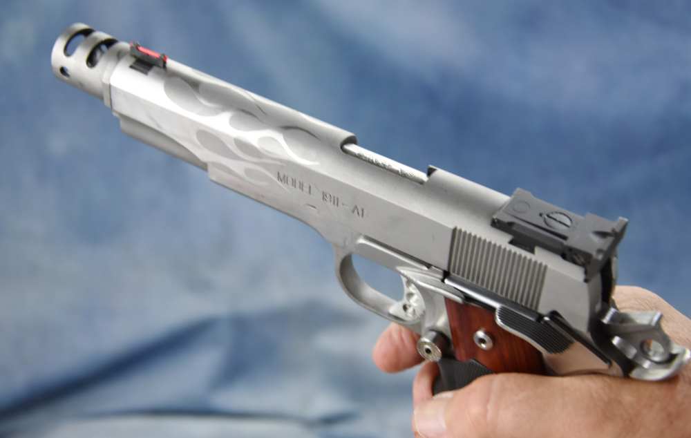 Custom FLAME Barrel Springfield Armory 5" 1911-A1 Comp .45acp Compensator-img-27