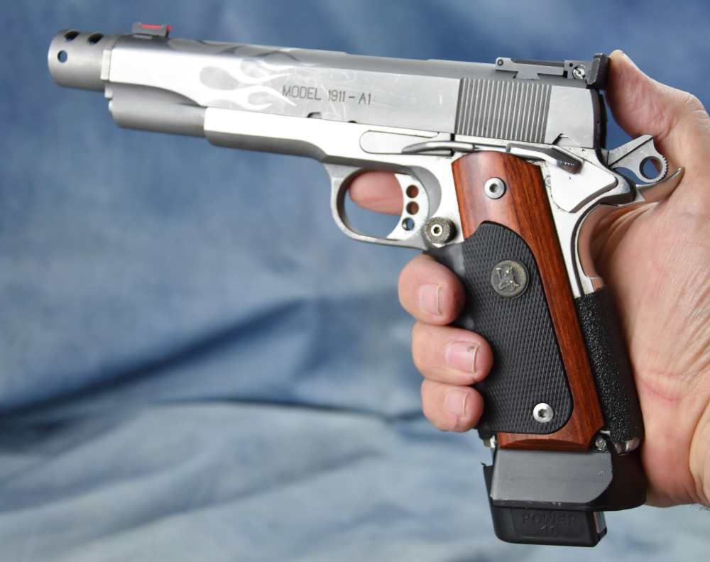 Custom FLAME Barrel Springfield Armory 5" 1911-A1 Comp .45acp Compensator-img-3